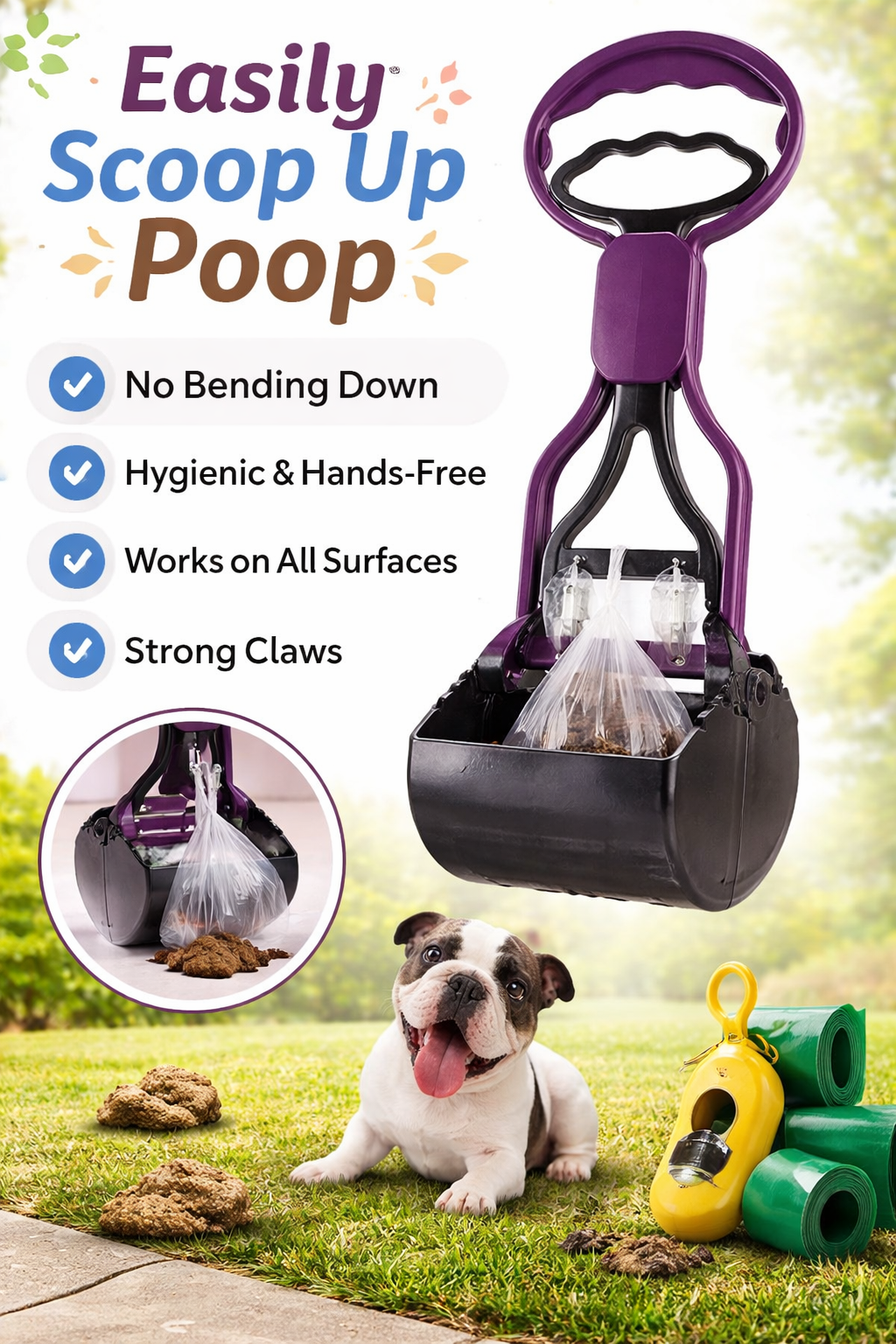 Petluxe Poop Scooper For Your Dog & Cat